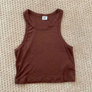 Sunday Best by Aritzia ribbed racerback tank